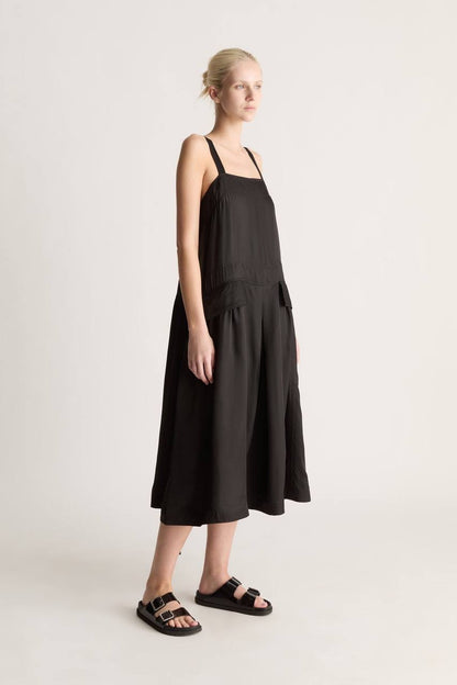 LM Simone Apron Viscose Midi Dress