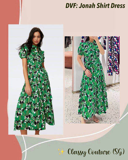 DVF Jonah Midi Shirtdress