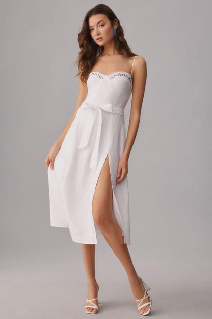 FEW! Ref Kieryn Linen Midi Dress