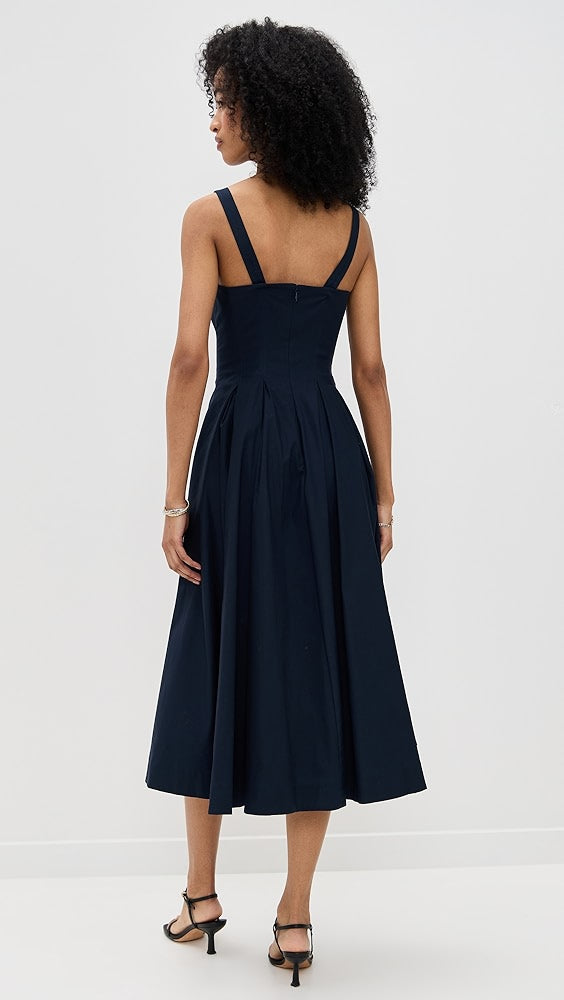 Ref Jovana Stretch-Cotton Midi Dress