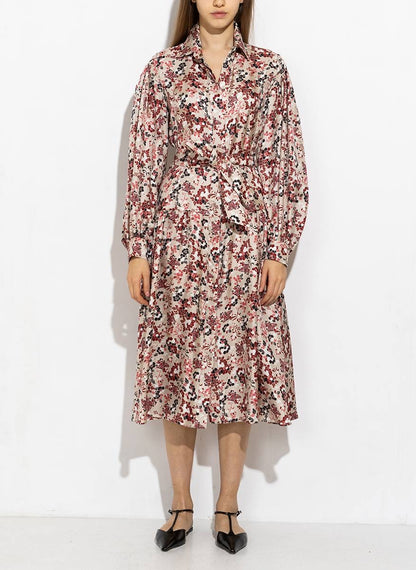 MM Renier Silk Midi Dress