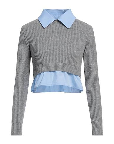 SD Cropped Trompe-L'Oeil Sweater