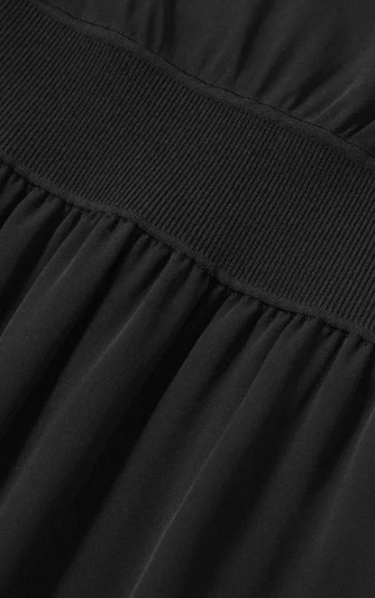 TH Combo Slip Midi Dress in Silk Georgette