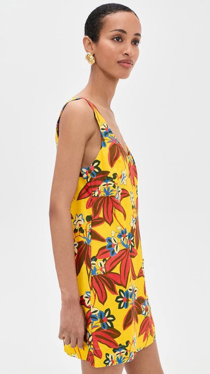 ALM Leo Embroidered Mini Dress