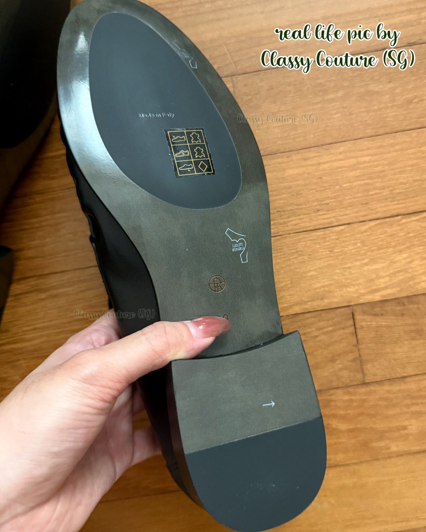TR Soft Calfskin Leather Loafers