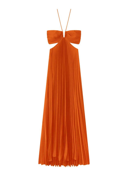 (PART 2/2) 8 Colors! ALC Moira Satin Pleated Maxi Dress