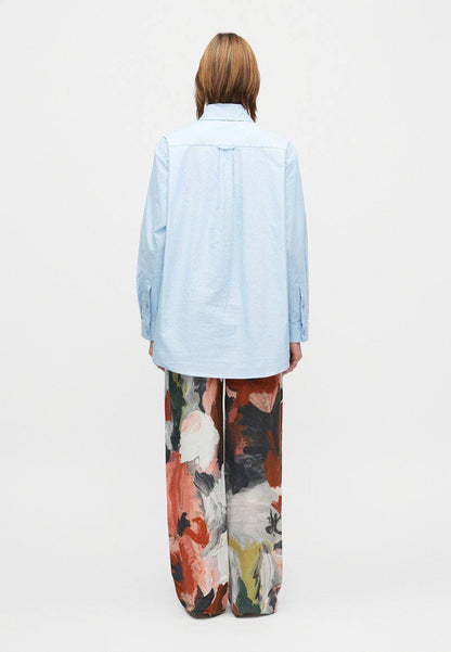 SG 3D Floral Appliqué Peplum Top | Shirt | Mini Skirt | Cotton Set