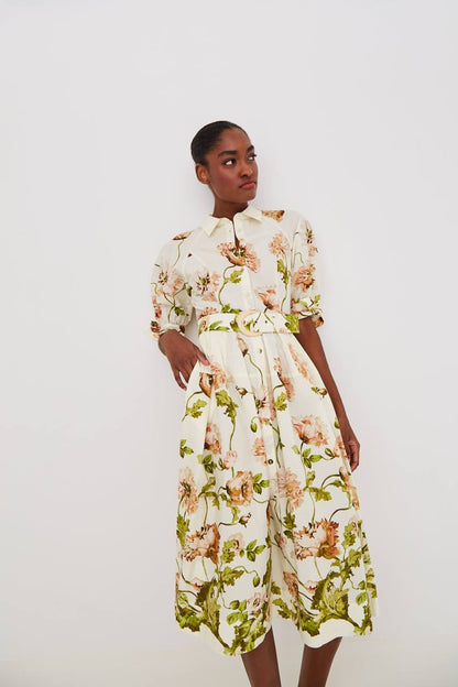 CC Caro Cotton Midi Dress