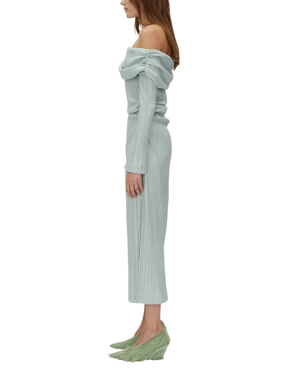 CM Shaw Off The Shoulder Midi Dress