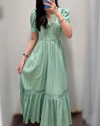 DVF Gino Cotton Midi Dress