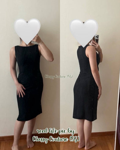 TH Flared Mini Dress in Admiral Crepe