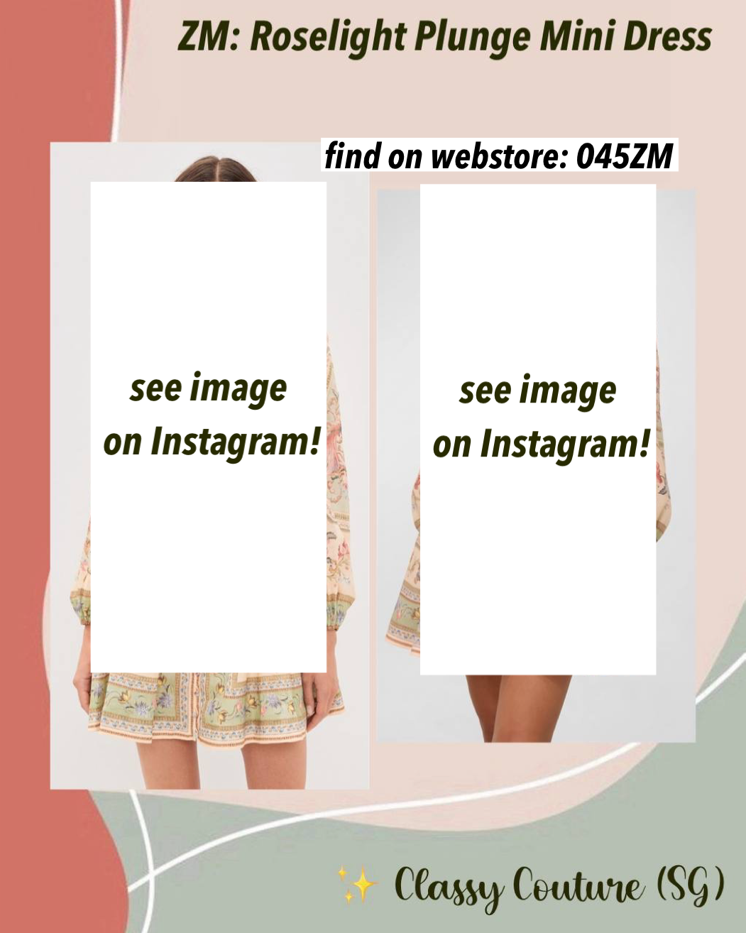045ZM Green Floral Tapestry Buttoned Linen Mini Dress
