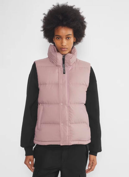 8 Colors! ARZ The Super Puff Down-filled Sleeveless Vest (removable hood)