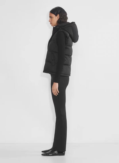 8 Colors! ARZ The Super Puff Down-filled Sleeveless Vest (removable hood)
