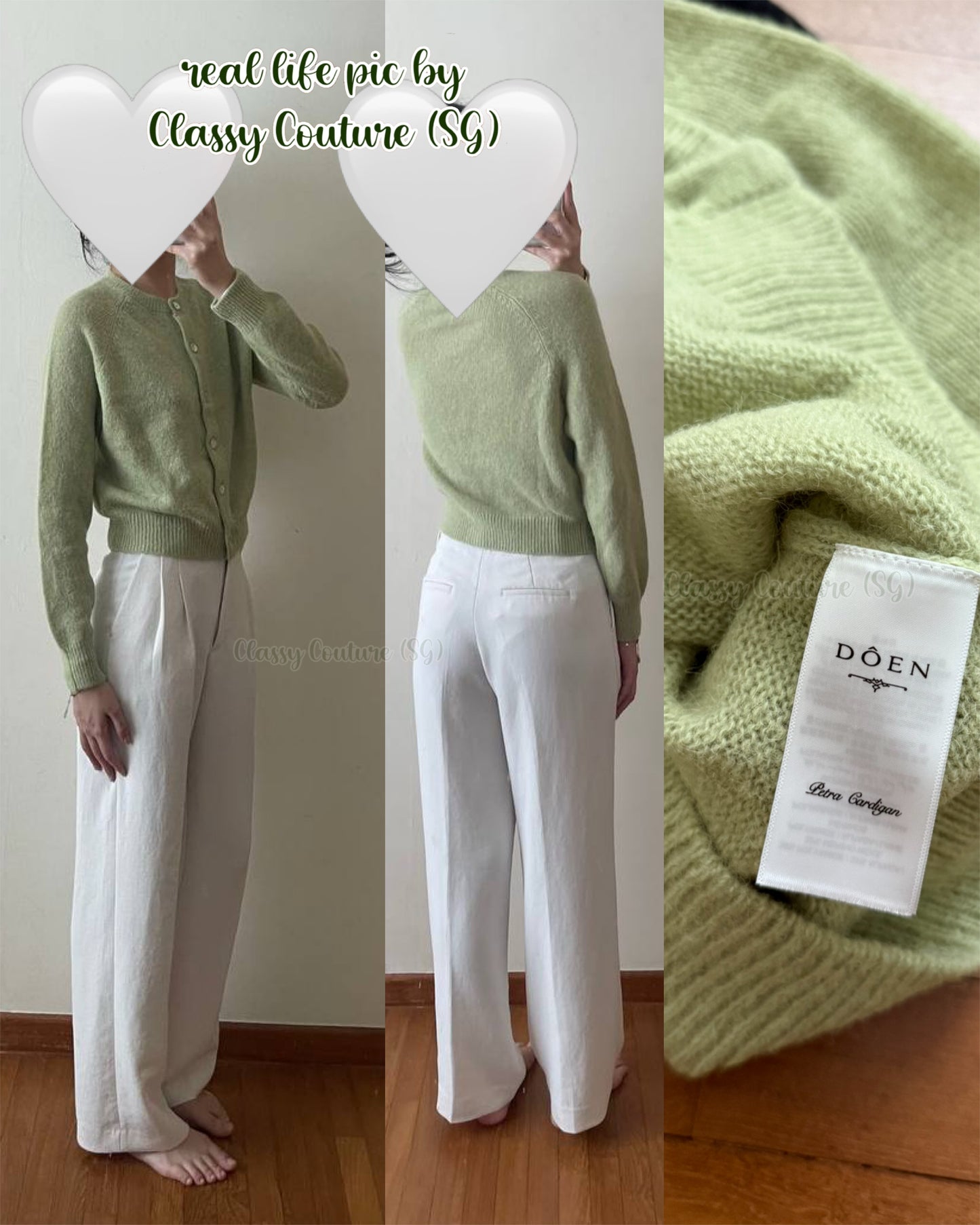 7 Colors! DN Petra Alpaca-Wool Blend Long Sleeved Cardigan