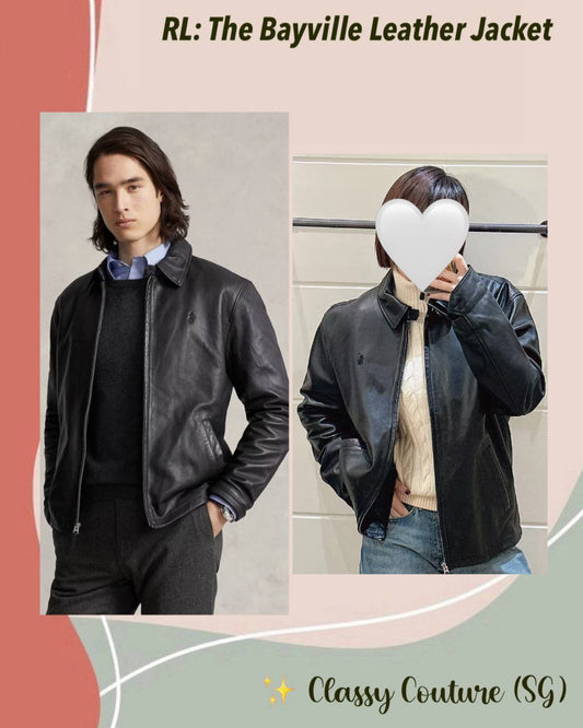 RL Men’s / Unisex The Bayville Lambskin Leather Jacket