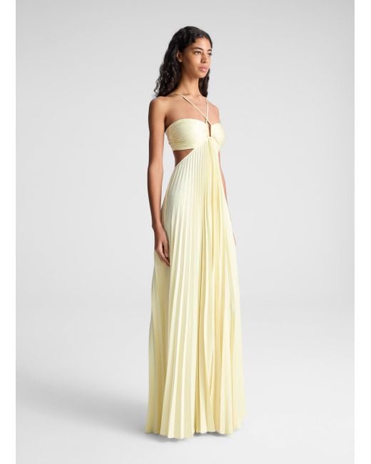 (PART 1/2) 8 Colors! ALC Moira Halter Bustier Maxi Dress