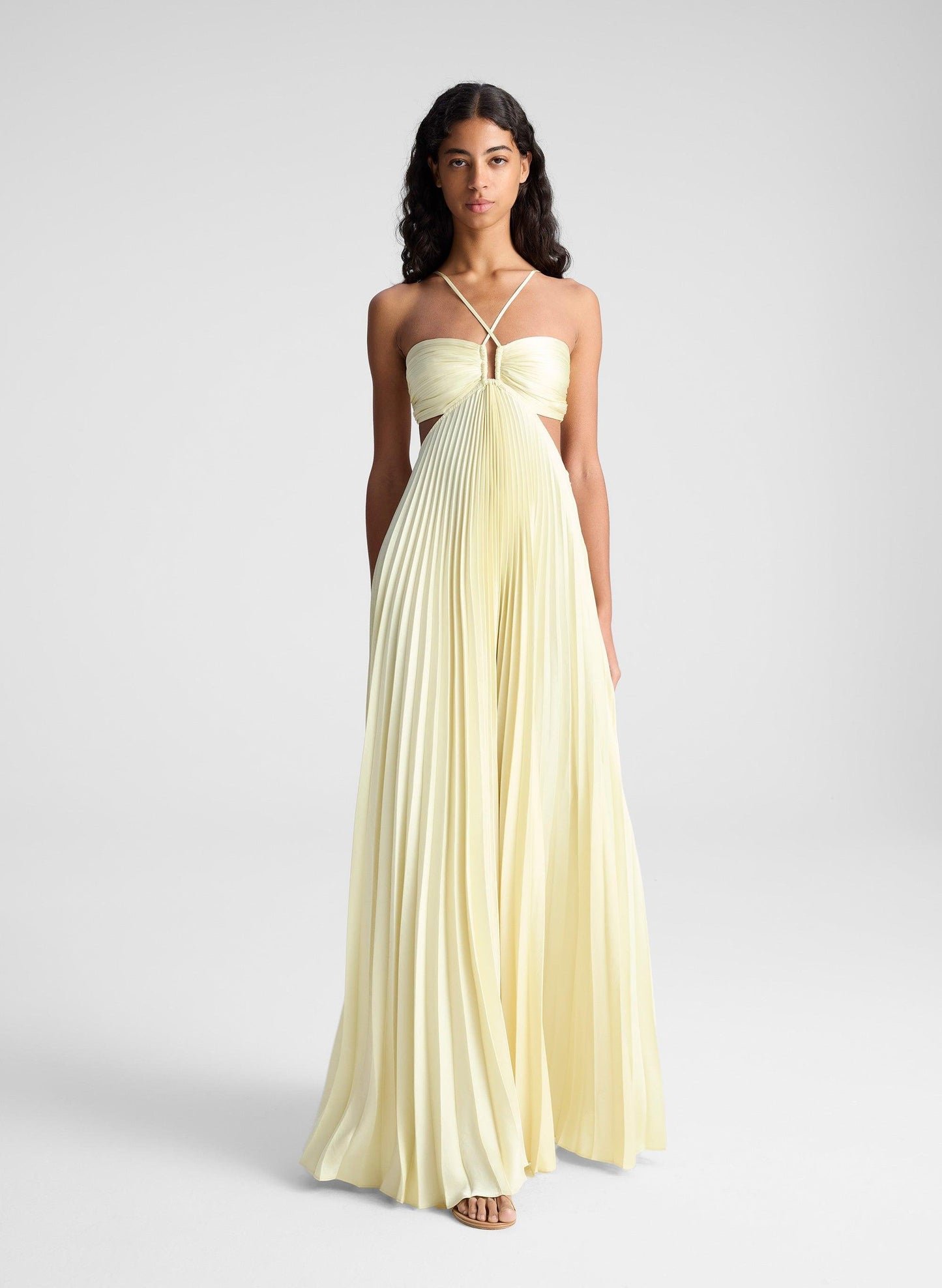 (PART 1/2) 8 Colors! ALC Moira Halter Bustier Maxi Dress