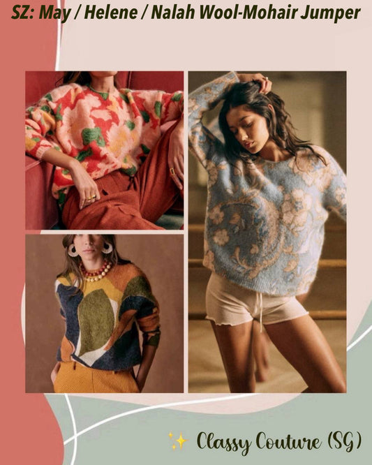 SZ Nahla | Helene | May Wool-Mohair blend Jumper