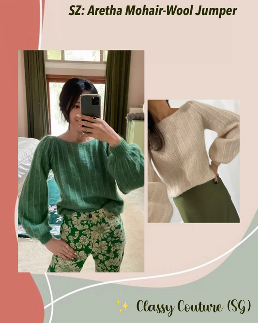 SZ Aretha Mohair-Wool Jumper