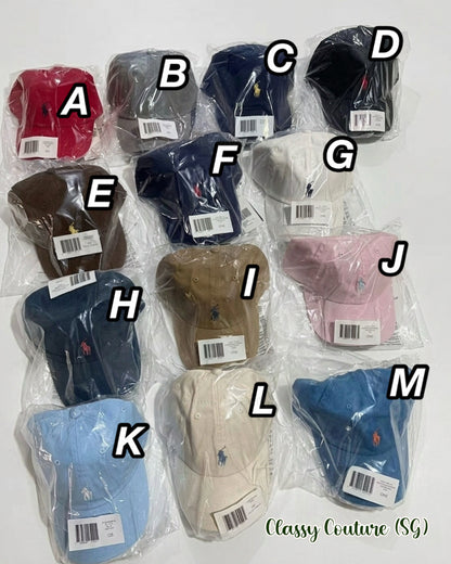 RL Chino Cotton Cap Hat