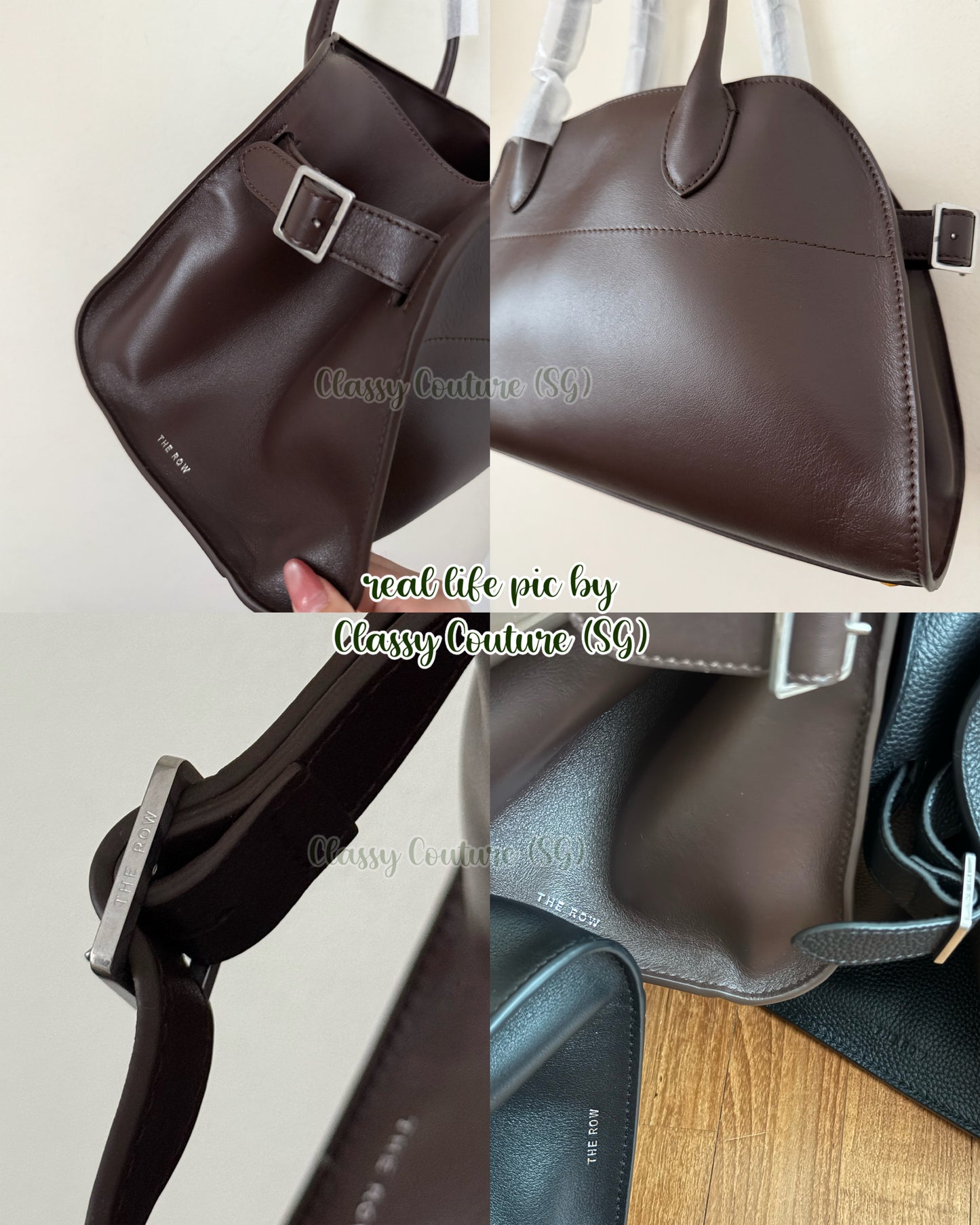 TR Soft Margaux Shoulder 12 Calfskin Leather Bag