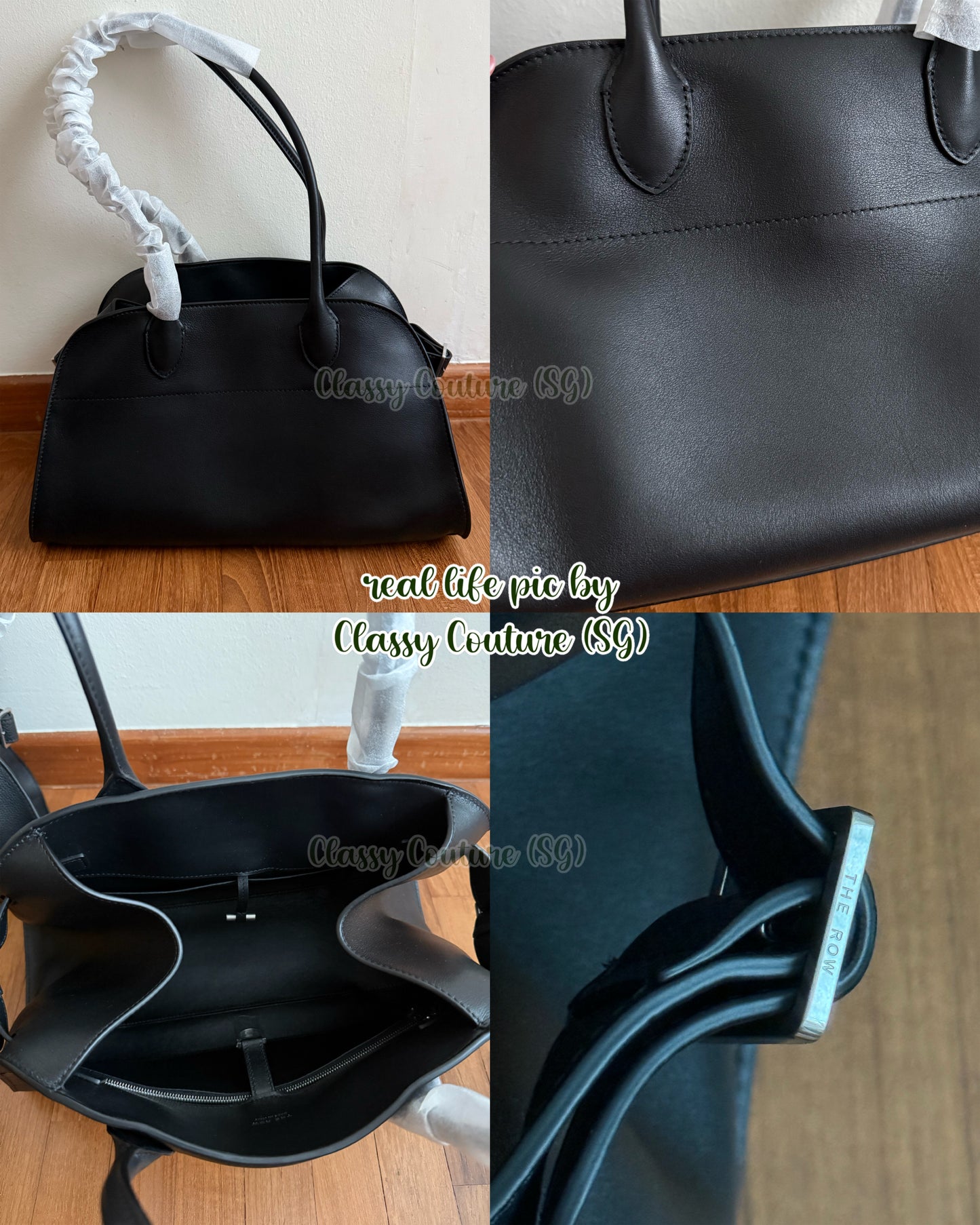 TR Soft Margaux Shoulder 12 Calfskin Leather Bag