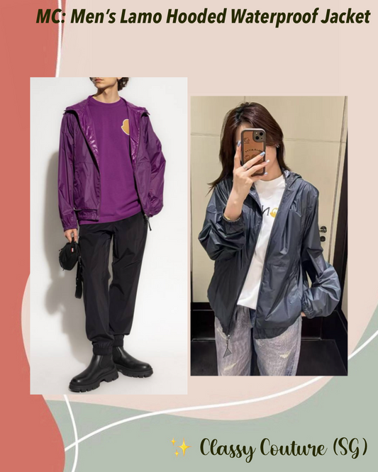 MC Men’s / Unisex Lamo Hooded Waterproof Jacket