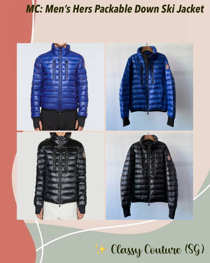 MC Men’s / Unisex Hers Packable Down Ski Jacket