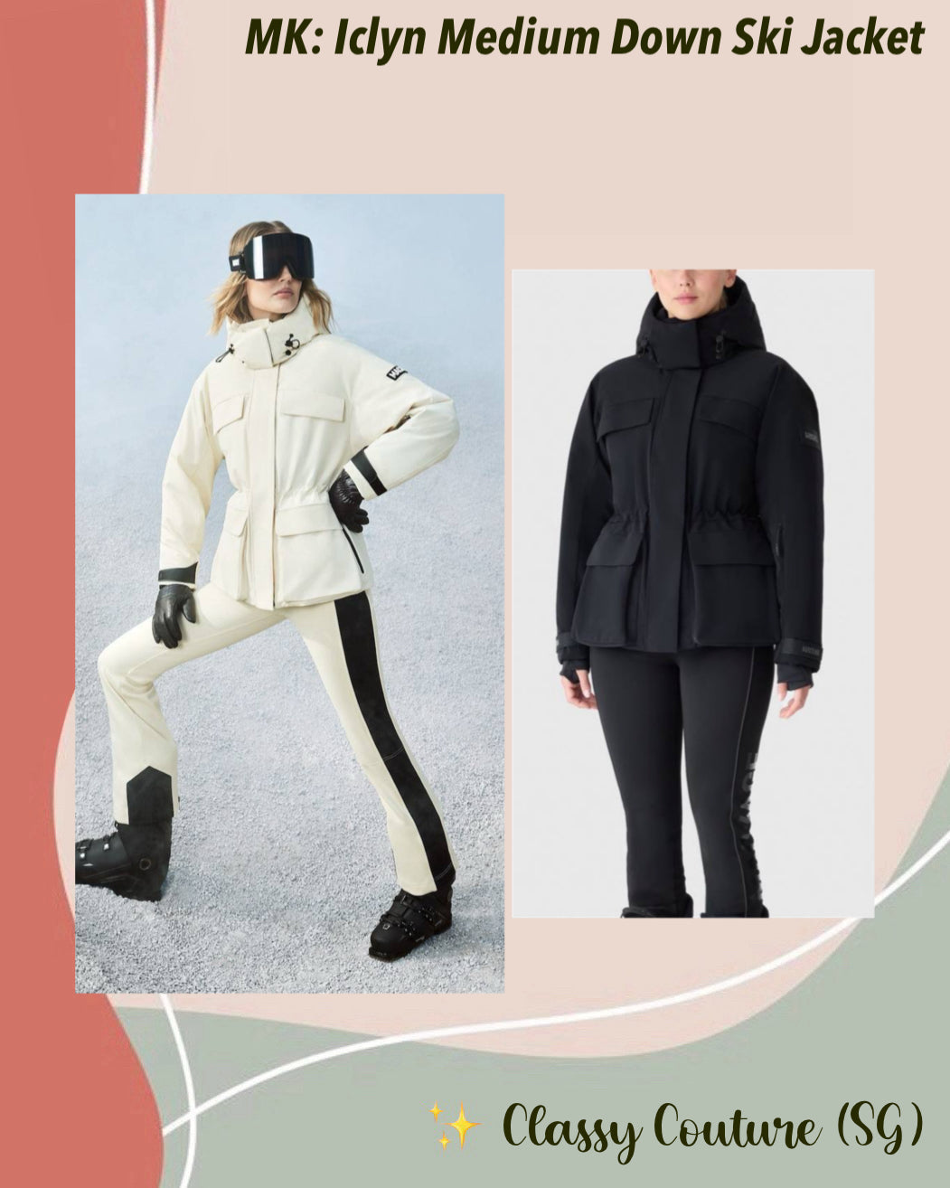 MK Iclyn Medium Down Ski Jacket