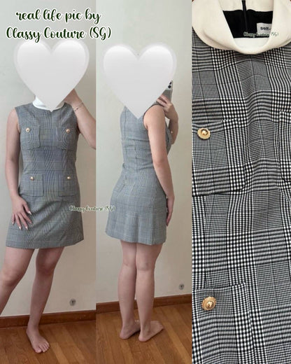 SP Prince of Wales Check Mini Dress
