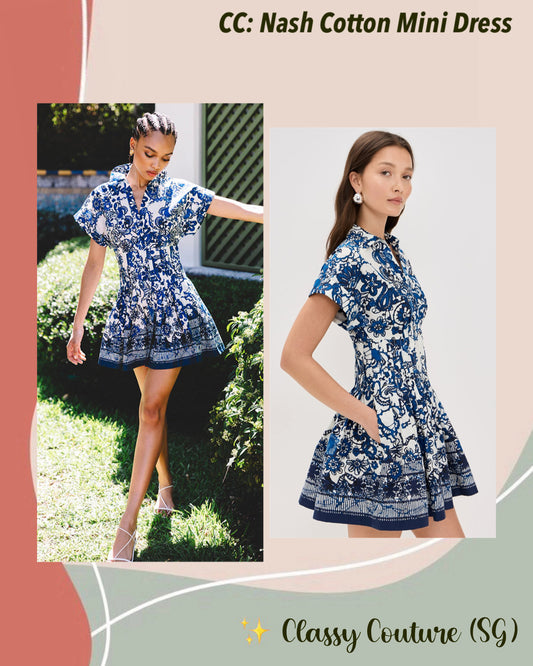 CC Nash Cotton Mini Dress