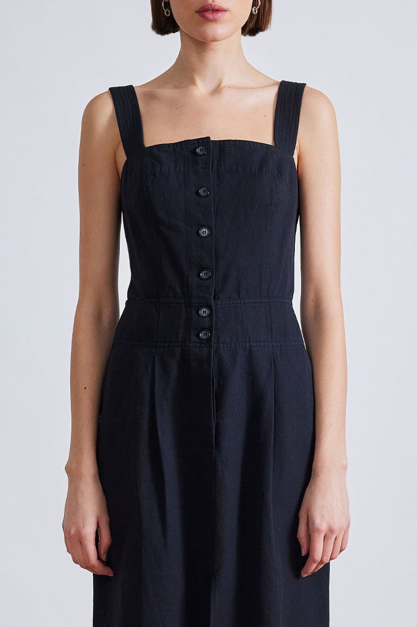 2 Colors! AA Berel Tank Cotton Midi Dress