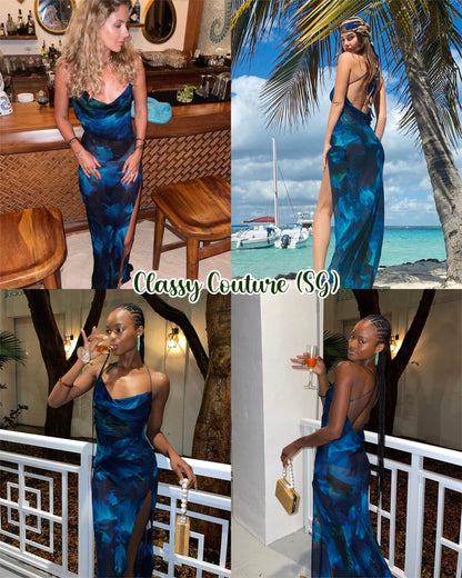 RB Rafinha Sheer Viscose Maxi Dress