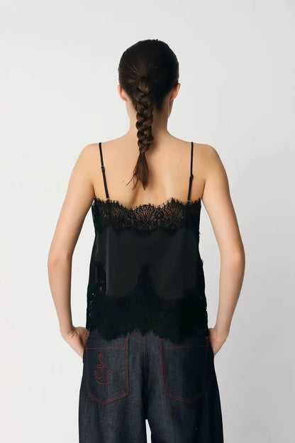 3 Colors! SN Delicate Lace Cami Top