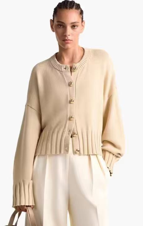 ATZ Liam Cotton-Silk Blend Sweater Cardigan