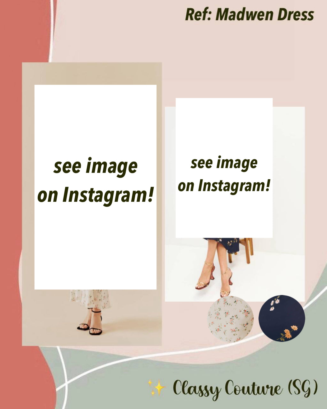 Ref Madwen Viscose Midi Dress