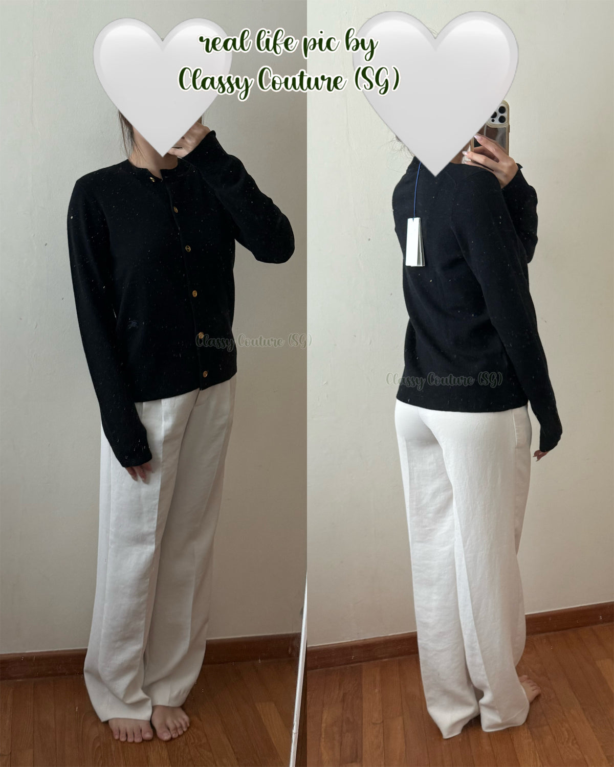Best!! BBR EKD Logo Embroidered Buttoned Cashmere-Blend Cardigan