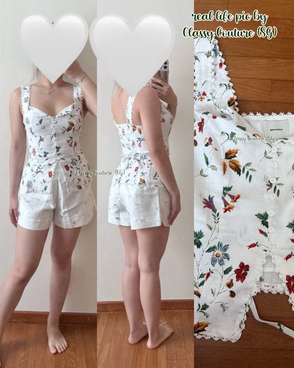 New Colors! Ref Viola Linen Top