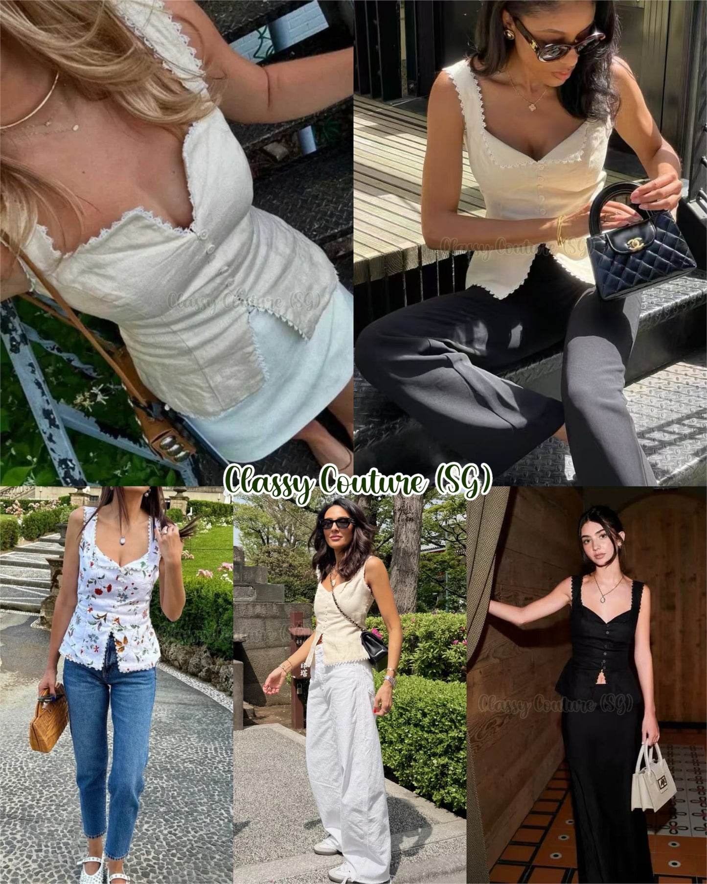 New Colors! Ref Viola Linen Top