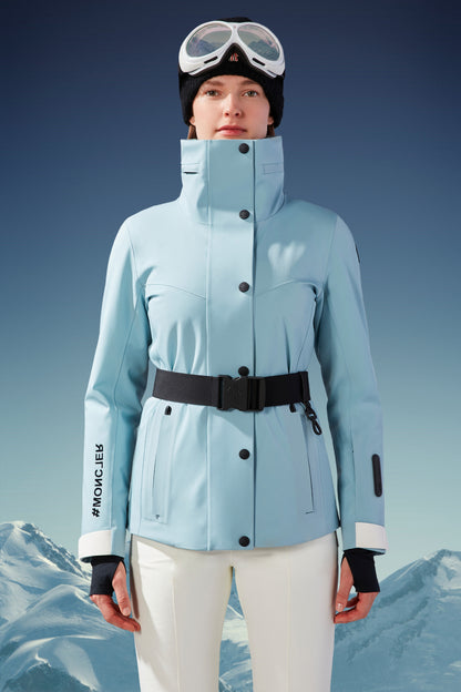 MC Hainet Belted Ski Jacket in Blue
