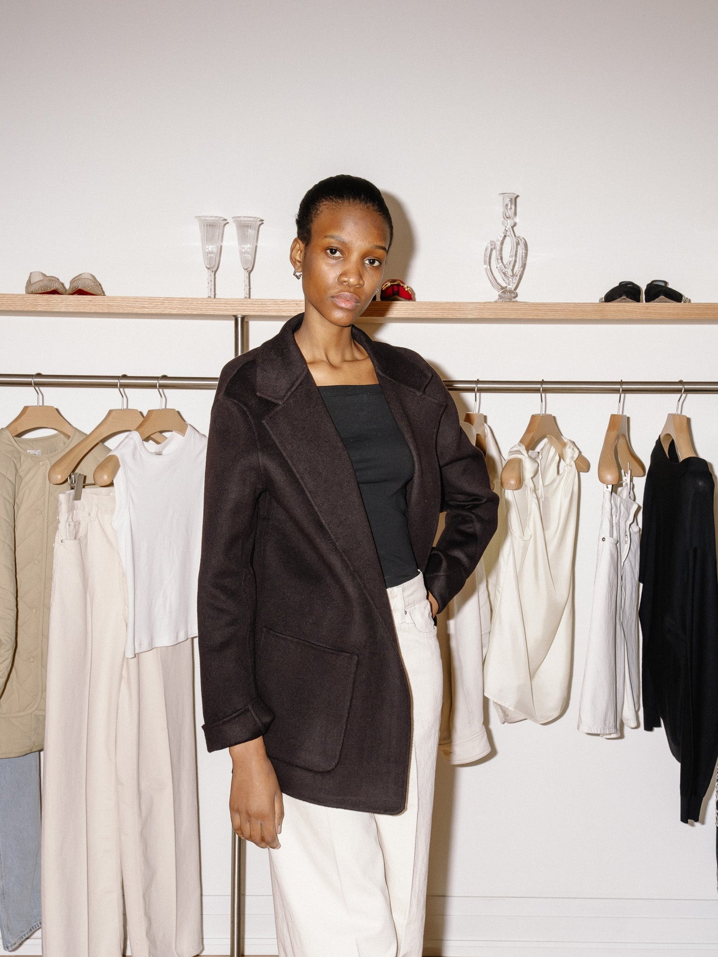 Restock! Tot Patch Pocket Double Wool Jacket