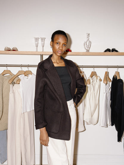 Restock! Tot Patch Pocket Double Wool Jacket