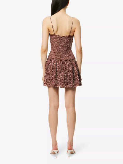 Ref Citrus Viscose Mini Dress