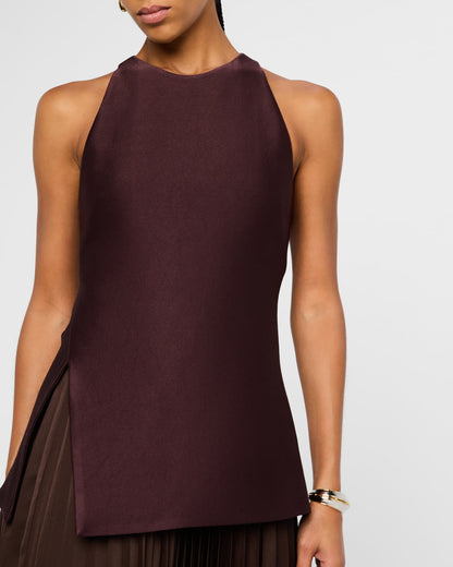 ALC Willow Sleeveless Pleated Midi Dress