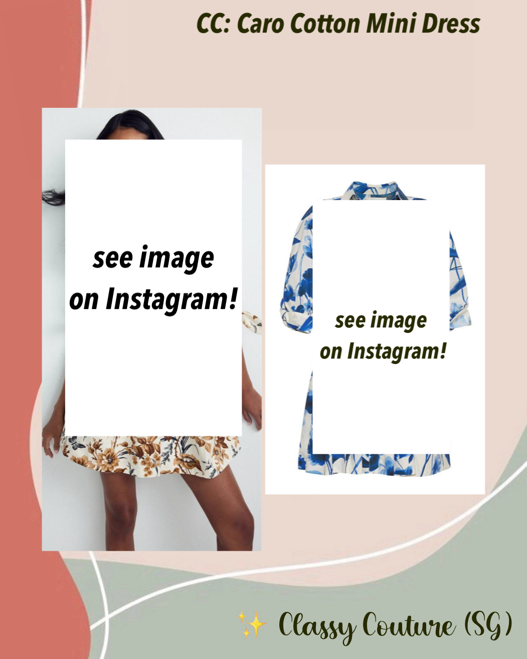 CC Caro Cotton Mini Dress