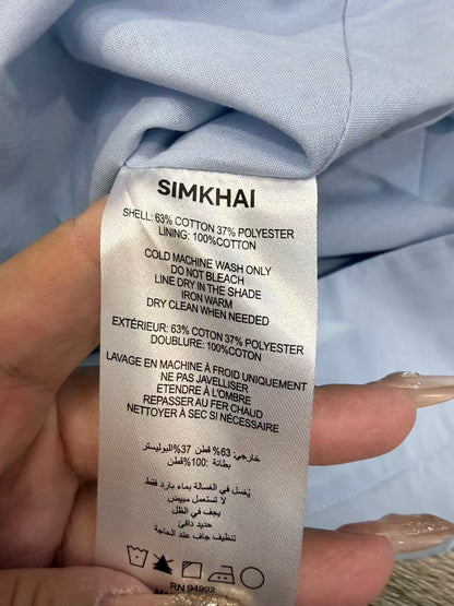 SK Sefi Cotton-blend Mini Dress