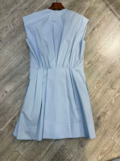 SK Sefi Cotton-blend Mini Dress