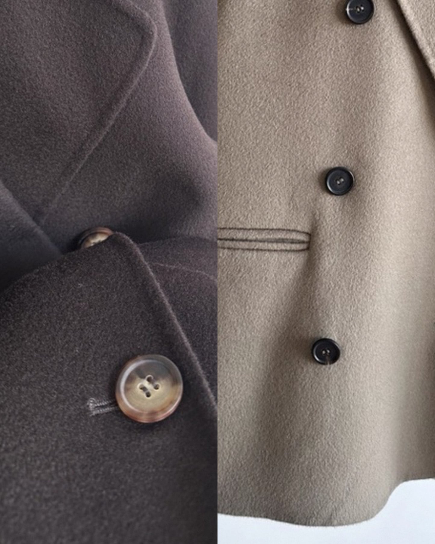 TOT Double-Breasted Wool Coat