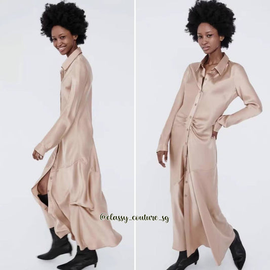 SL Kate Long Sleeve Maxi Dress